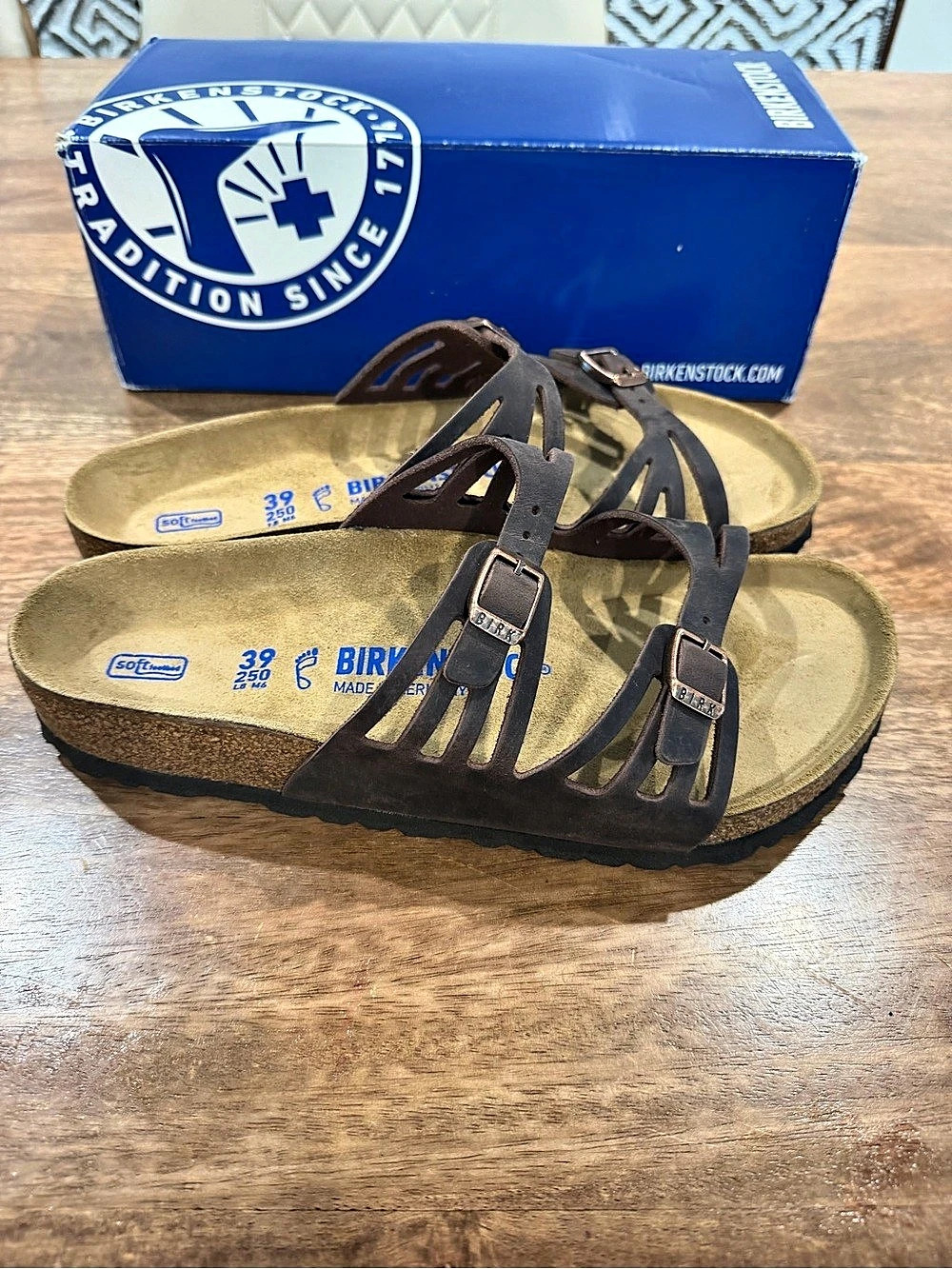 Birkenstock Granada Habana-Size 8W/6M BNIB Standard Fit